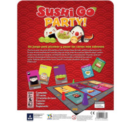 Sushi Go Party reverso