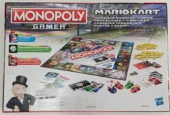 Monopoly Gamer Mario kart Trasera