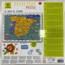 Detective Puzzle: El Mapa De España Trasera