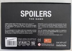 Spoilers: The Game Trasera