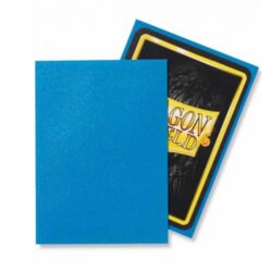 Fundas Standard Sapphire Matte Color Azul (100 Fundas) Dragon Shield funda