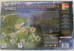 Conflict of Heroes El Oso Despierta (Tercera Edición) - Operación Barbarroja 1941 Trasera