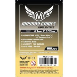Magnum Space Card Sleeve 61 X 103 MM Space Alert Dungeon Petz Size