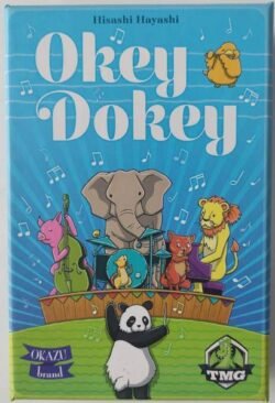 Okey Dokey es un juego de cartas cooperativo donde los jugadores organizan un festival de música. Trabaja en equipo para jugar las cincuenta cartas necesarias y completar el desafío en una cuadrícula de 5x10, superando niveles y enfrentando desafíos con comunicación limitada.