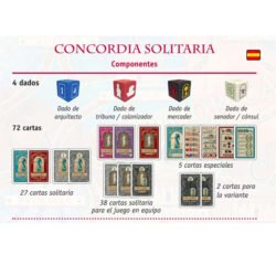 Concordia Expansion Solitaria componentes