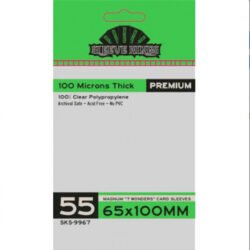 Magnum 7 Wonders Card Sleeves (65X100mm) - 55 Pack - 100 Microns