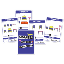 Gigantes moviendo mueblecitos