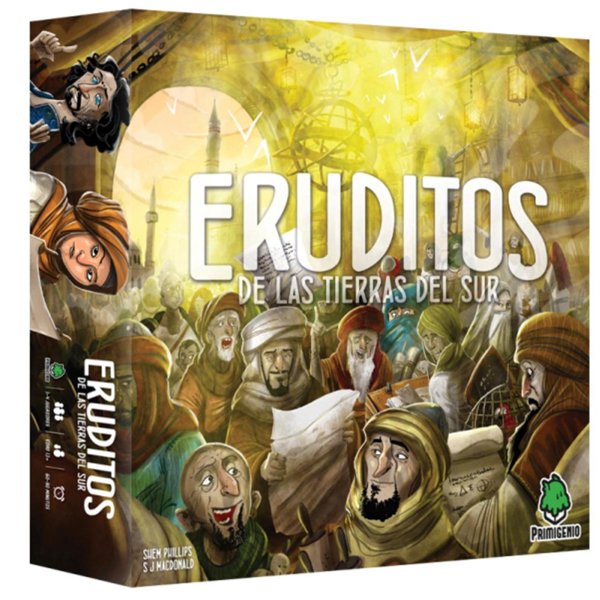 Eruditos de las Tierras del Sur portada Eruditos de las Tierras del Sur portada