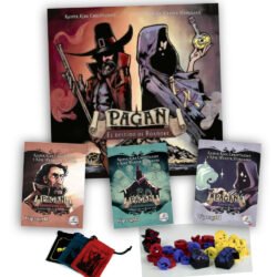 Pack Pagan - Juego Base + 3 expansiones y Recursos de madera
