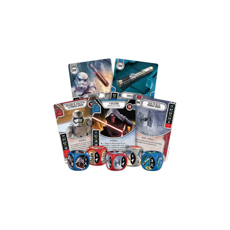 Star Wars Destiny - Kylo Ren Caja De Inicio - Imagen 3