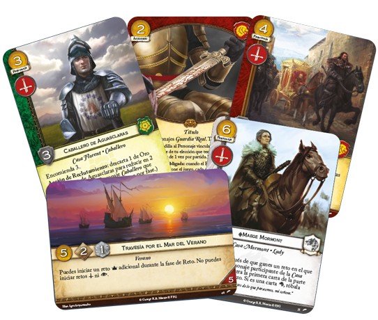 Juego De Tronos 2ª Edición Lcg - Viaje A Antigua / Ciclo Bandada De Cuervos - Imagen 2