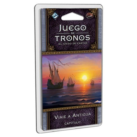 Juego De Tronos 2ª Edición Lcg - Viaje A Antigua / Ciclo Bandada De Cuervos