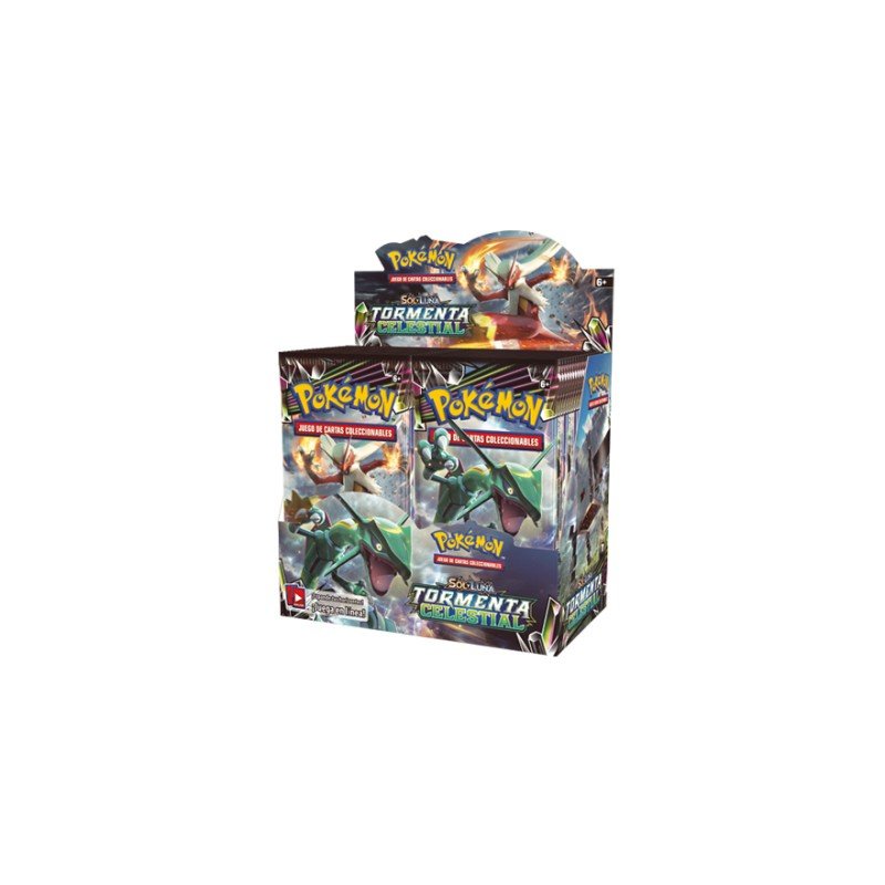 Pokemon Jcc - Sol Y Luna Tormenta Celestial Sobres