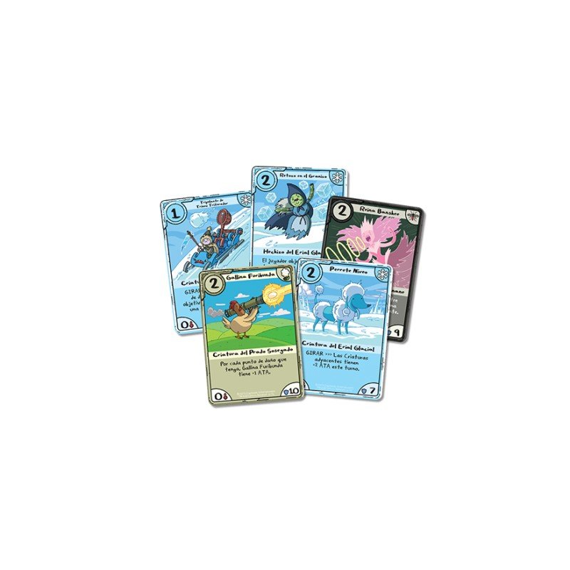 Hora De Aventuras Card Wars - Rey Hielo Contra Marceline - Imagen 3