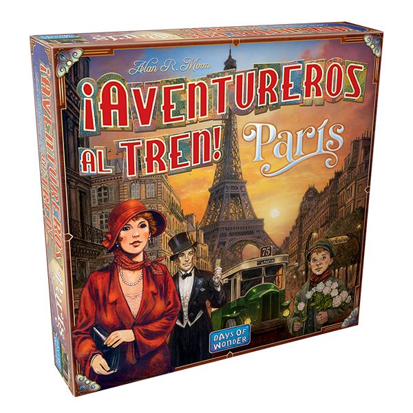 Aventureros al tren Paris portada