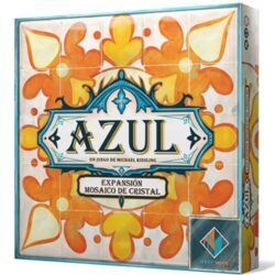 Azul Mosaico De Cristal