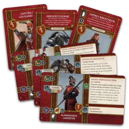 Canción De Hielo Y Fuego - Pack de facción Lannister - Imagen 2