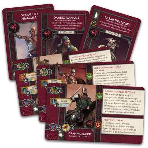 CANCIÓN DE HIELO Y FUEGO - PACK DE FACCIÓN TARGARYEN - Imagen 2