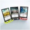 CARD STANDS SET 10X MULTICOLOR