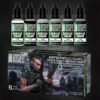 Set Pintura Metal No Metal Plata Y Acero / Paint Set Mnm Plata Y Acero (Box X6)