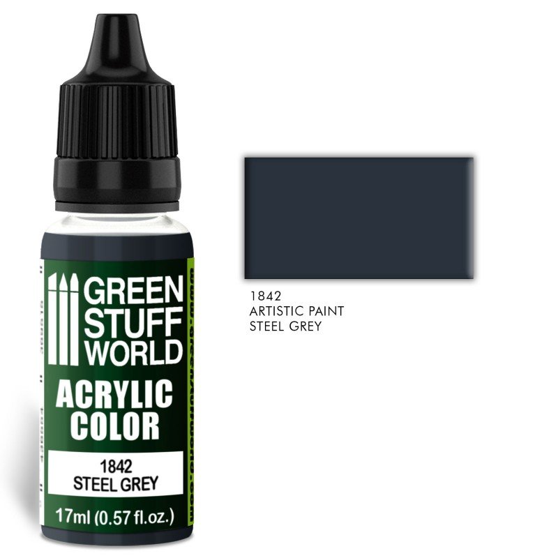 Acrylic Color // Color Acrílico - Steel Grey