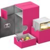 Ultimate Guard Flip´n´Tray Deck Case 80+ Caja de Cartas Tamaño Estándar XenoSkin™ Fucsia
