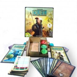 Inserto compatible  Con 7 Wonders Duel (Base + Expansión Ágora + Expansión Pantheon) (Desarmado)