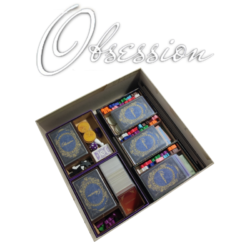 Inserto compatible con Obsession (Base + Exp. Upstairs, Downstairs + Exp. Losetas Adicionales + Exp Wessex)
