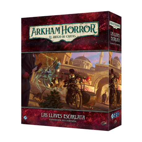Arkham Horror - El Juego De Cartas - Las Llaves Escarlata Expansión de Campaña