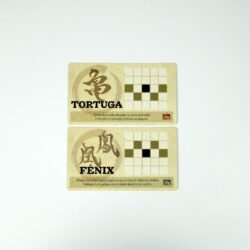 Onitama - Cartas promocionales Fénix y Tortuga
