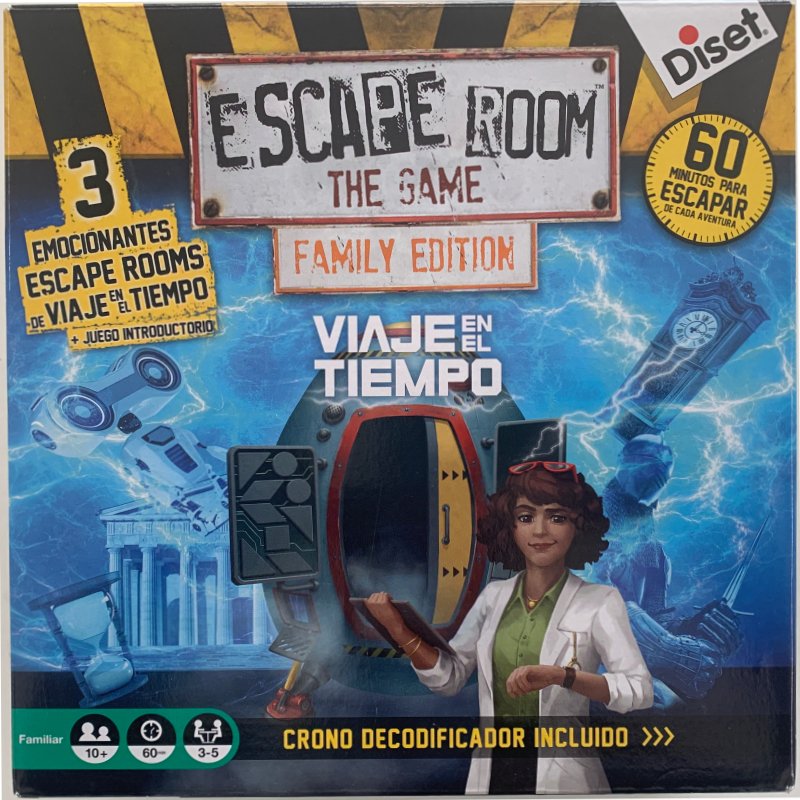 Escape Room: The Game Family Edition Viaje En El Tiempo - Segunda Mano