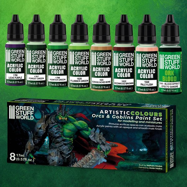 Set Pintura Orcos y Goblins