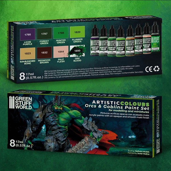 Set Pintura Orcos y Goblins - Imagen 2