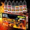 Set 6X Tintas De Intensidad Set 1 / Paint Set Intensity Ink Acrylic Paints Set 1 (Box X6)