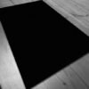 Tapete De Neopreno - Negro Liso 140 X 80