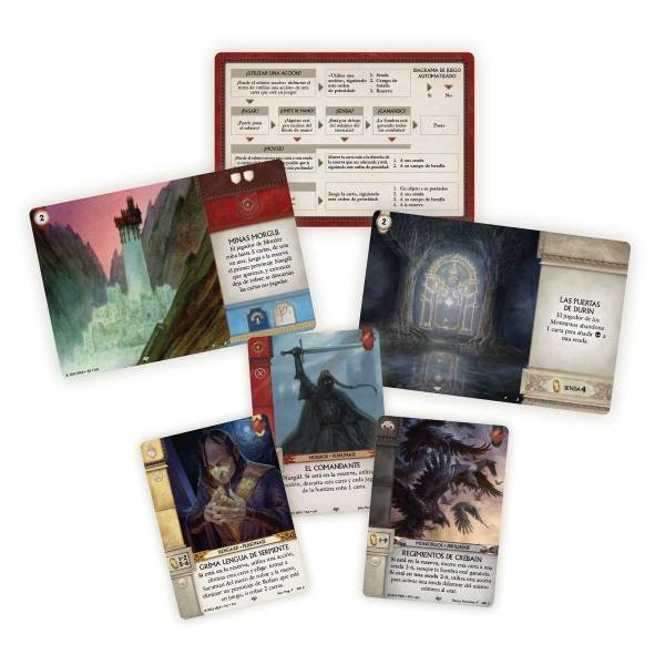 Guerra Del Anillo El Juego De Cartas Despliegue