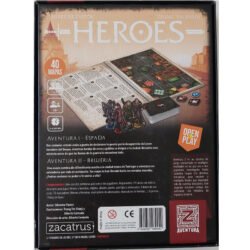 Aventura Z: Volumen 2 Héroes reverso