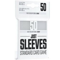Just Sleeves Standad Card Game White (50)