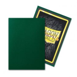Fundas Small 59mm X 86mm Japanese Matte Verde (60 Fundas) Dragon Shield funda