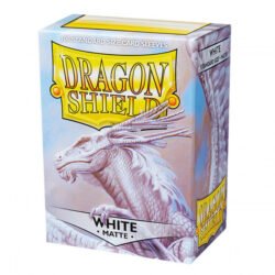 Fundas Standard Matte Blanco (100 Fundas) Dragon Shield.