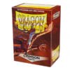 Fundas Standard Matte Crimson Rojo (100 Fundas) Dragon Shield.