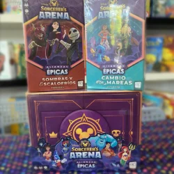 Pack Disney Sorcerer’s Arena: Alianzas Épicas + Expansiones Sombras y Cambio de Mareas