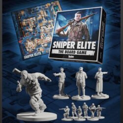 Sniper Elite The Board Game componentes