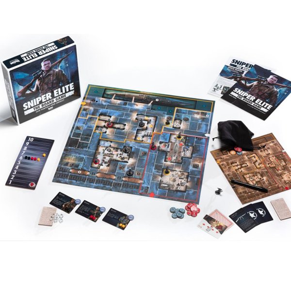 Sniper Elite The Board Game despliegue Sniper Elite The Board Game despliegue