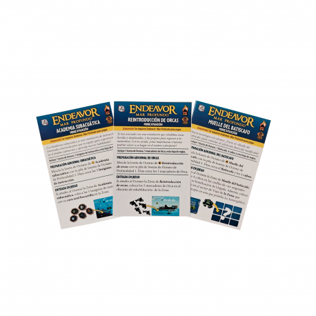 Pack de 3 Mini Expansiones - Mar Profundo - Endeavor