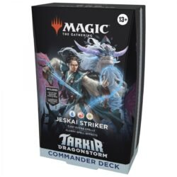 Magic: Tarkir Dragonstorm - Commander Deck Jeskai Striker (Ingles)