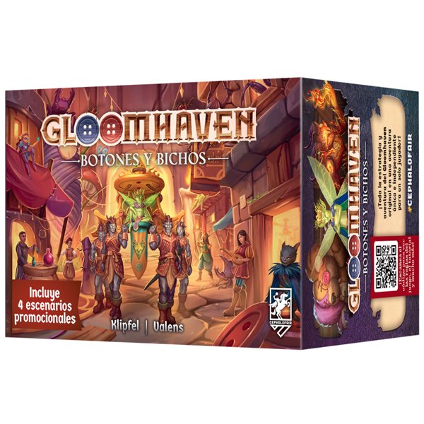 Gloomhaven Botones & Bichos portada Gloomhaven Botones & Bichos portada
