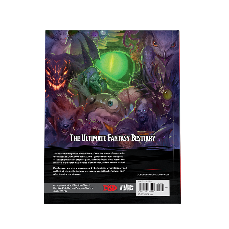 Dungeons & Dragons, Manual de Monstruos – Edición Revisada (2024 / 5.5) - Imagen 5