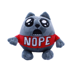 Exploding Kittens Nope Cat plush