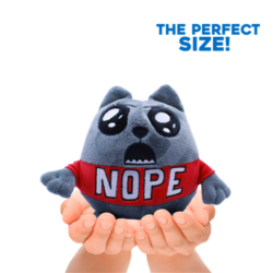 Exploding Kittens Nope Cat plush